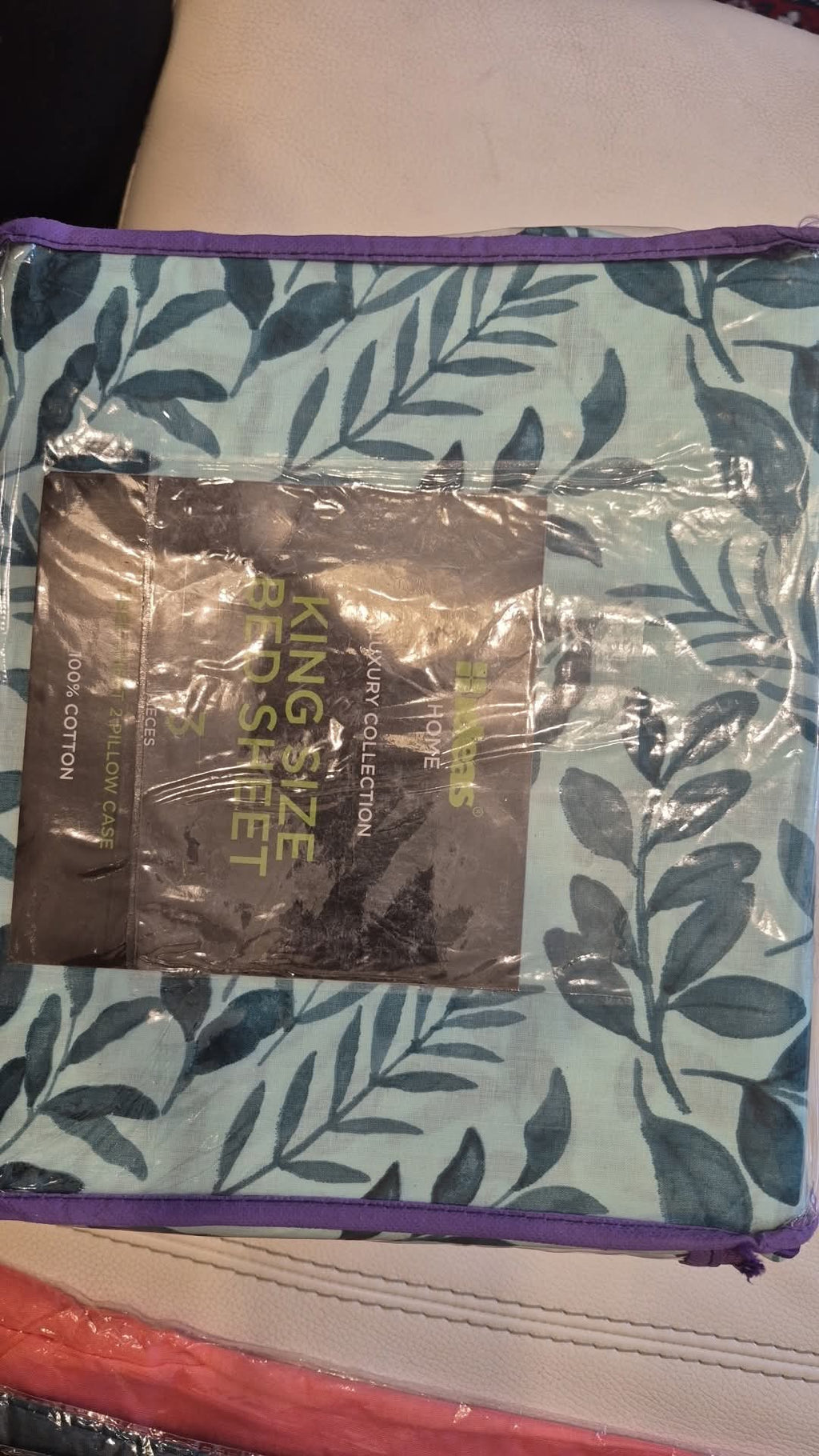 GulAhmed King size Bedsheets and pillow cover set