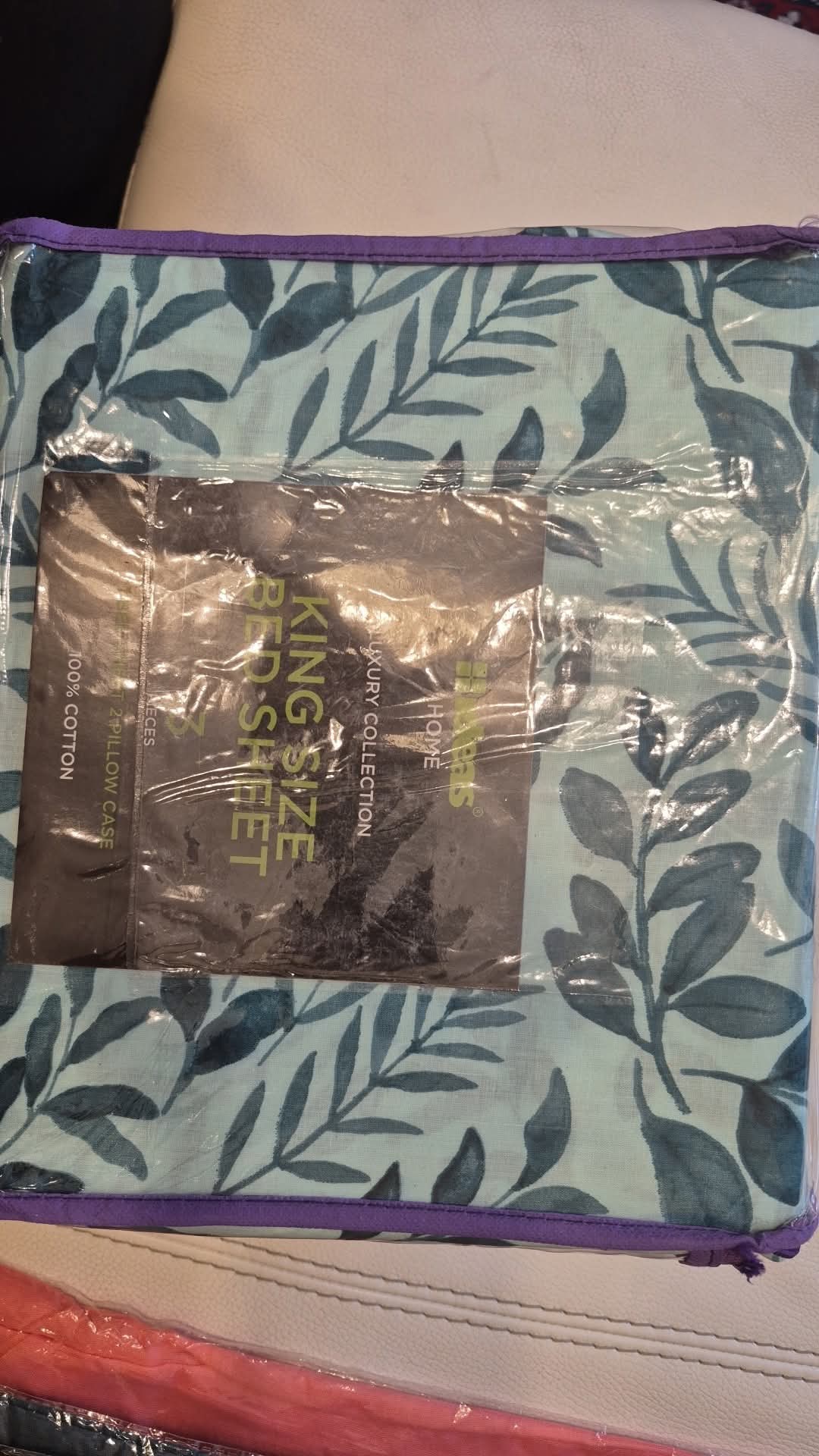 GulAhmed King size Bedsheets and pillow cover set