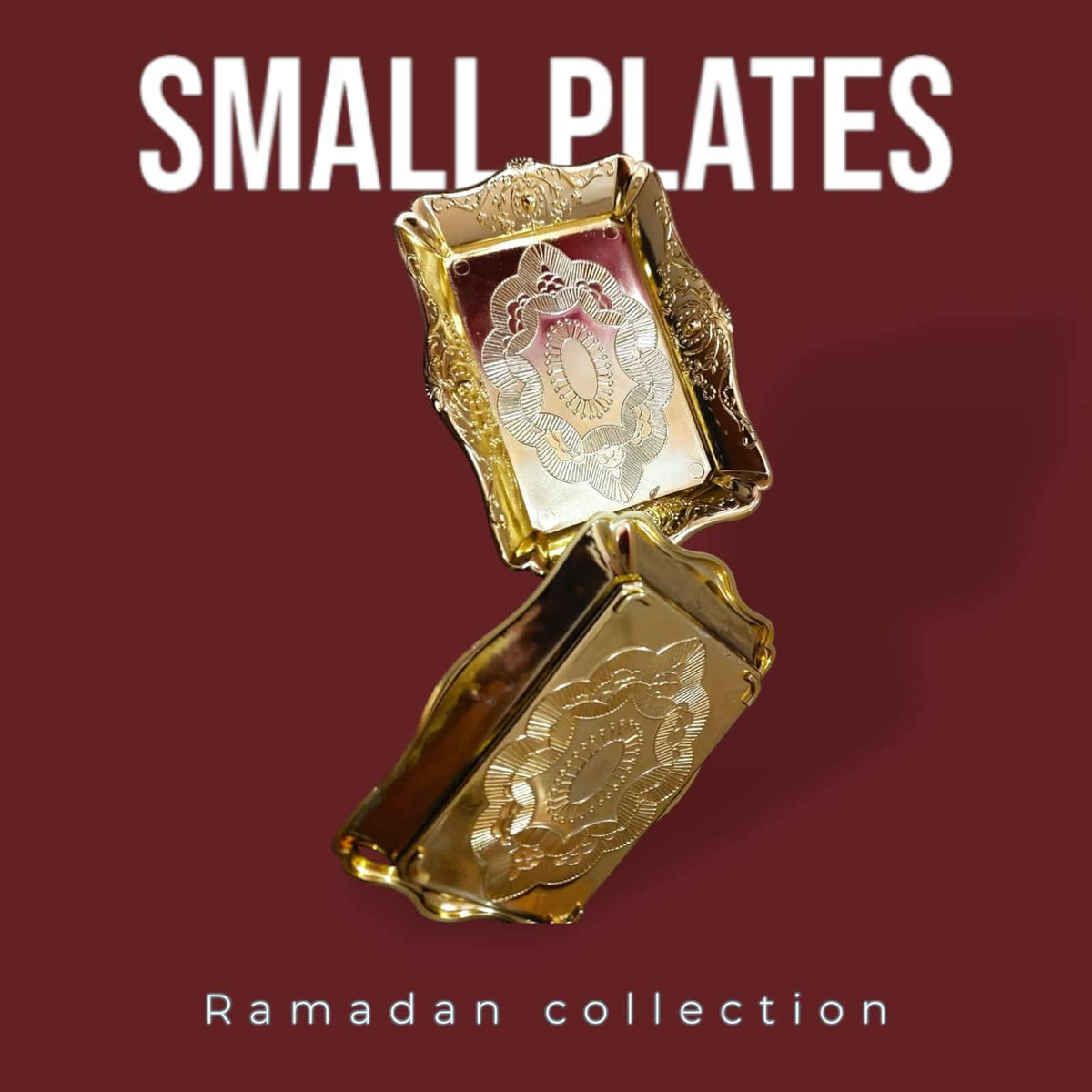Ramadan & Eid Decorative Serving Trays & Cake Toppers Collection