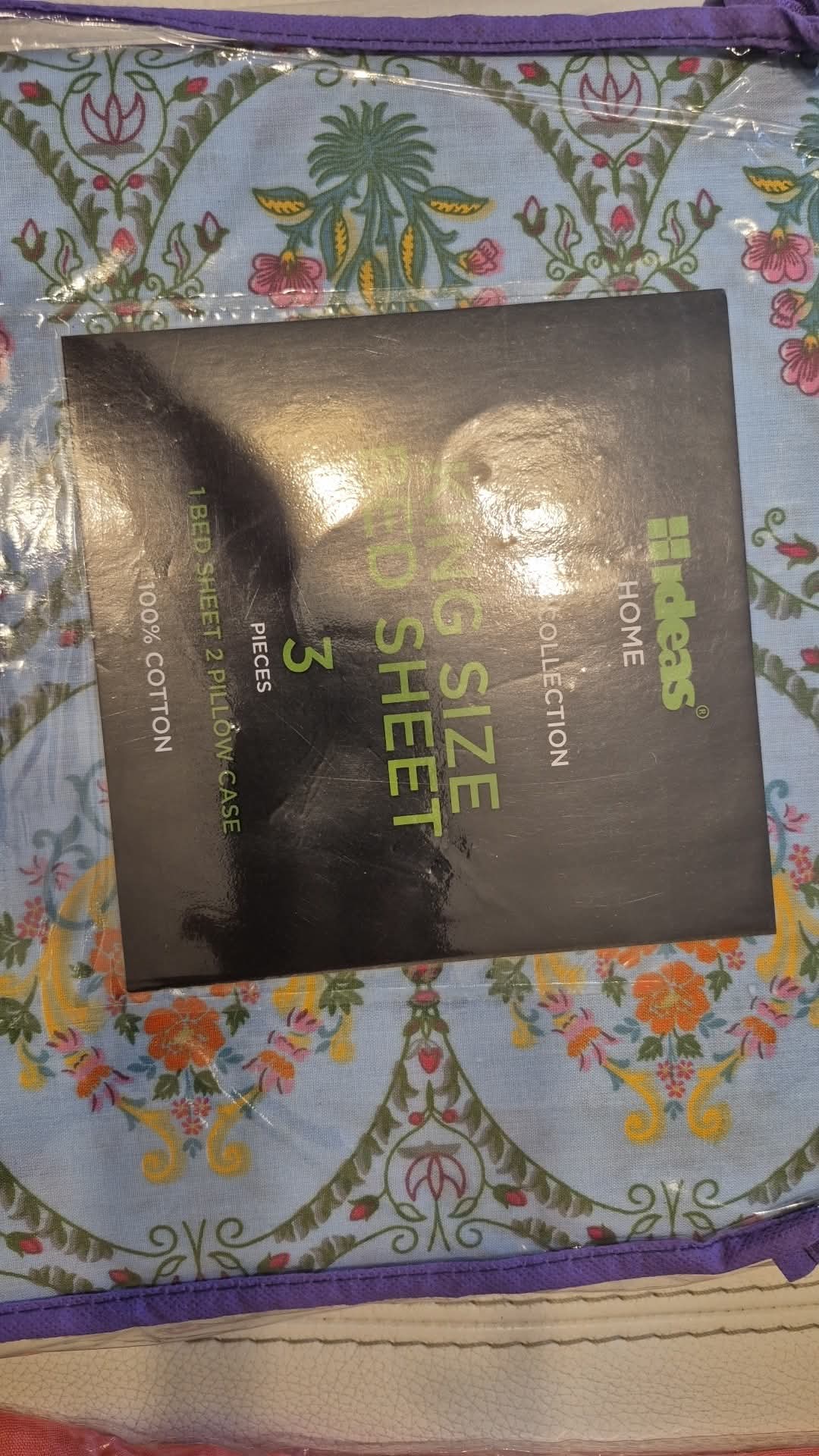 GulAhmed King size Bedsheets and pillow cover set