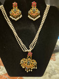 Beautiful Pearled Necklaces set