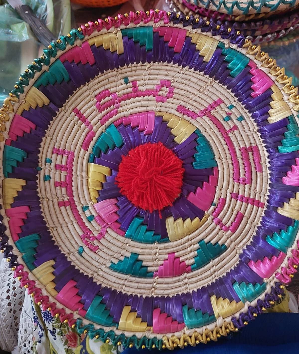 Traditional Handcrafted Woven Roti Changair / Chaba (Handmade Bread Basket)