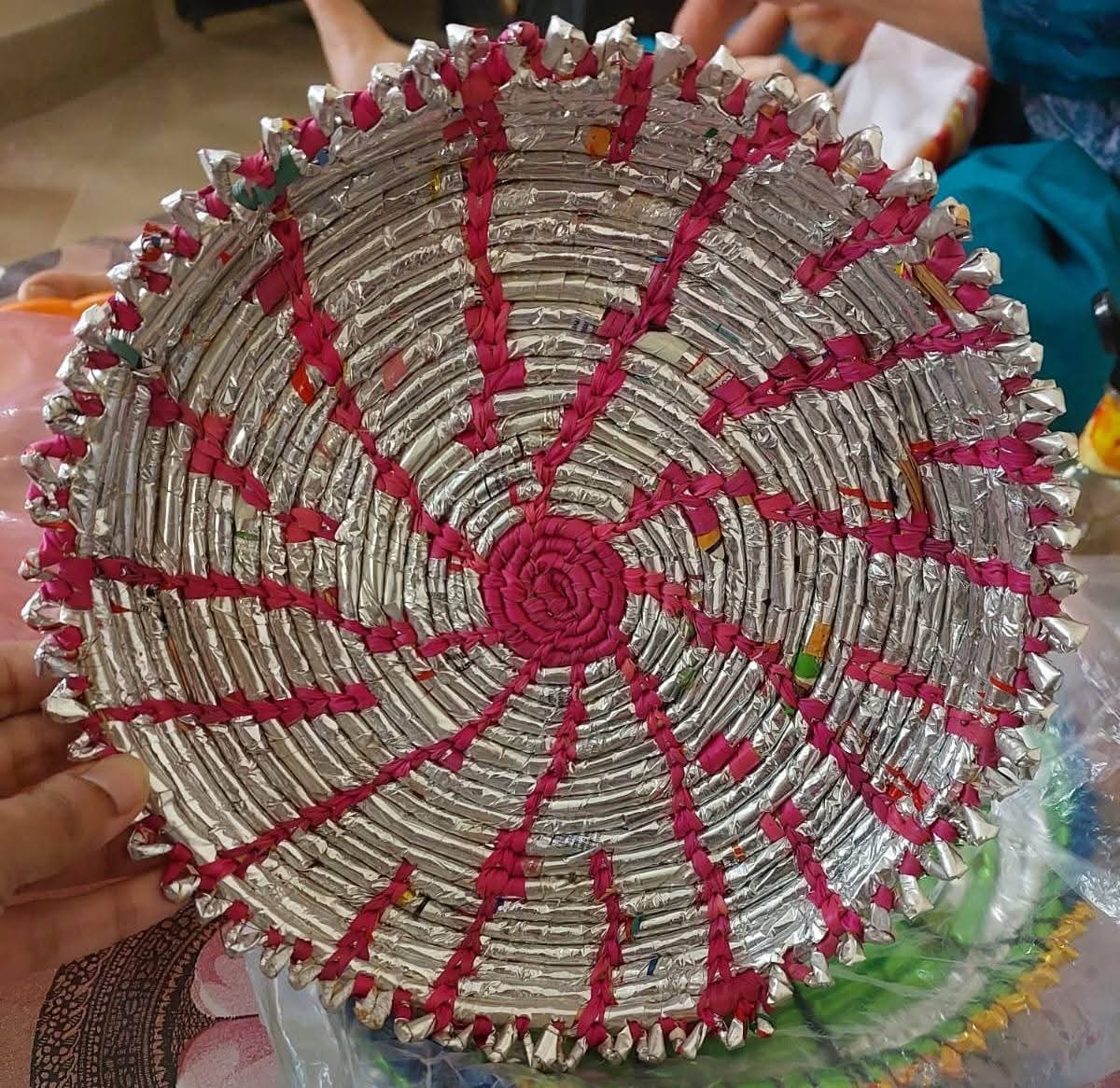 Traditional Handcrafted Woven Roti Changair / Chaba (Handmade Bread Basket)