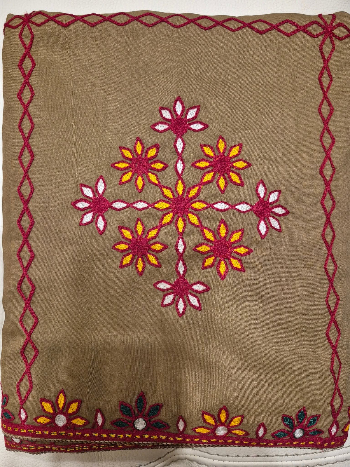Women's Fine Embroidered Cashmere Winter Shawls