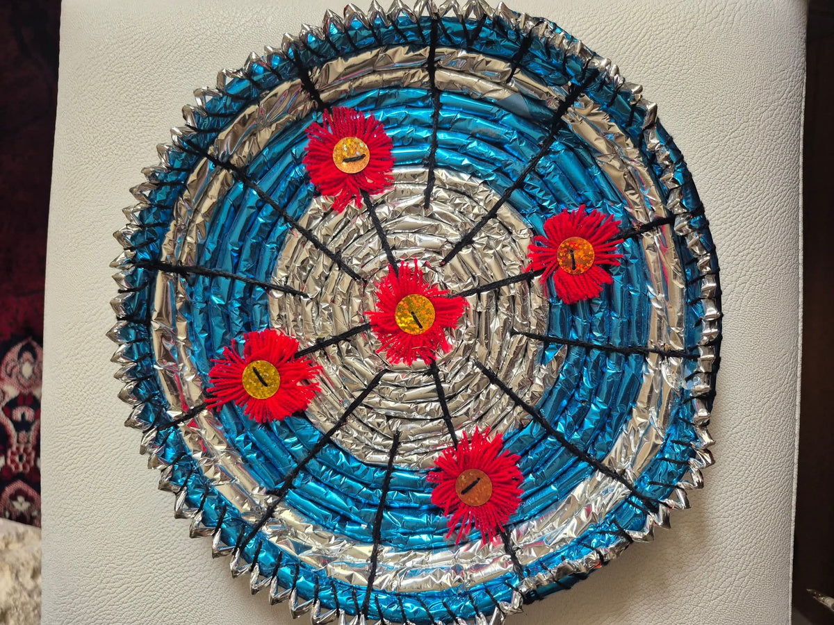 Traditional Handcrafted Woven Roti Changair / Chaba (Handmade Bread Basket)