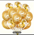 Eid al-Adha Printed Balloon & Confetti Bouquet Set