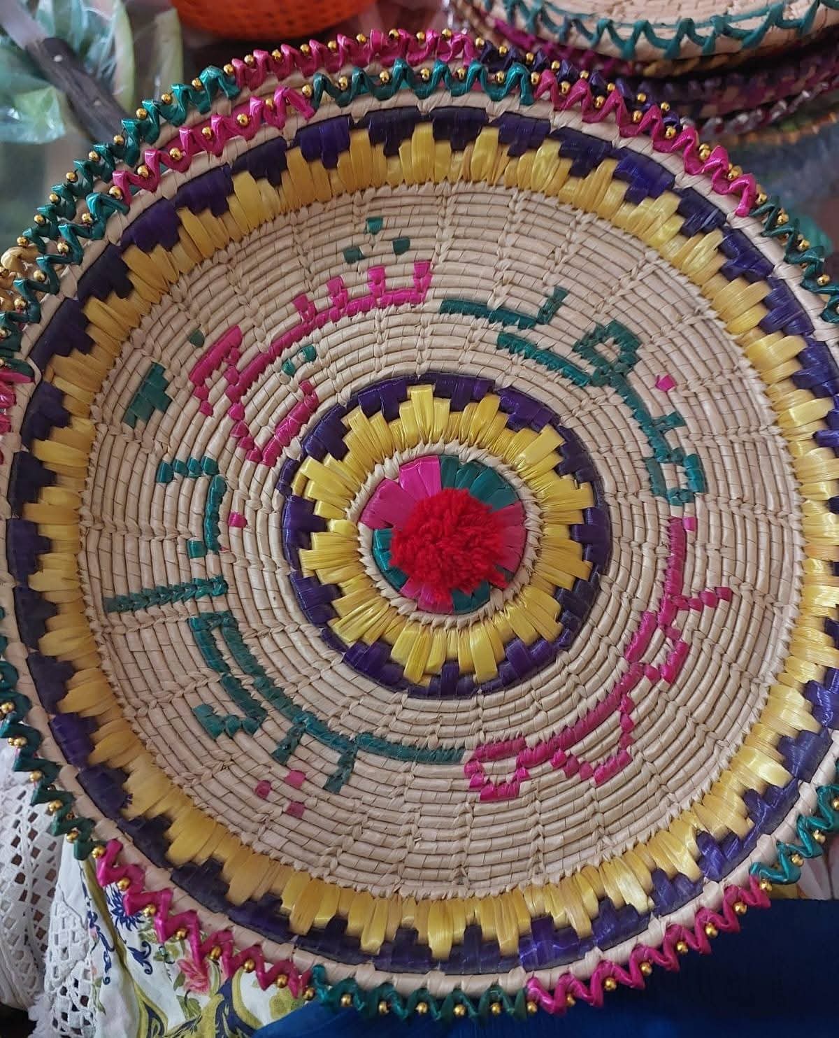 Traditional Handcrafted Woven Roti Changair / Chaba (Handmade Bread Basket)